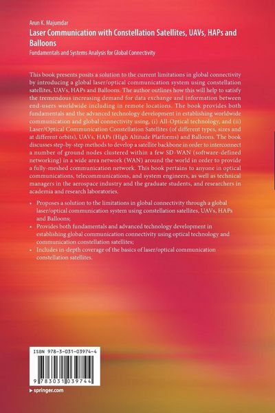 Produktbild: Laser Communication with Constellation Satellites, UAVs, HAPs and Balloons