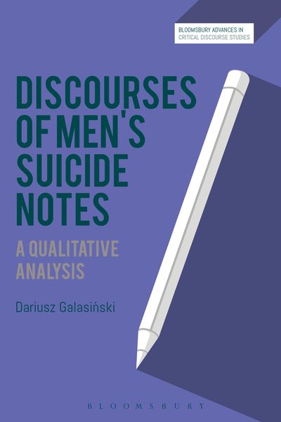 Produktbild: Discourses of Men's Suicide Notes