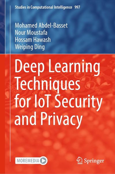 Produktbild: Deep Learning Techniques for IoT Security and Privacy