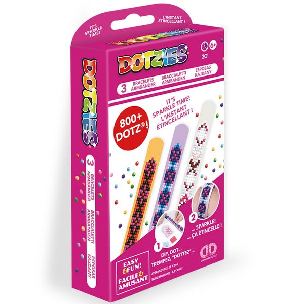 Produktbild: DOTZIES BY DIAMOND DOTZ - Diamond Painting Armb&auml;nder Geometrisch