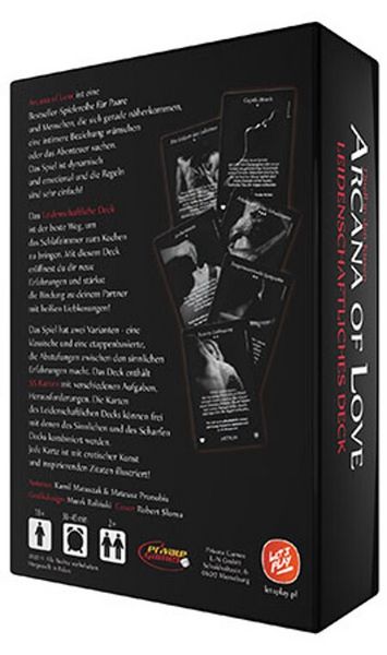 Produktbild: Arcana of Love: Leidenschaftliches Deck