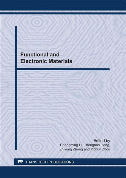Produktbild: Functional and Electronic Materials, IUMRS-ICA2010