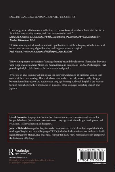 Produktbild: Language Learning Beyond the Classroom