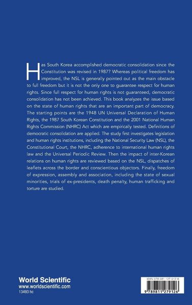 Produktbild: Human Rights and Democratic Consolidation in South Korea
