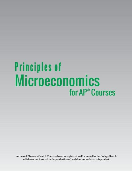 Produktbild: Principles of Microeconomics for AP&reg; Courses