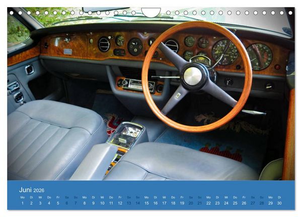 Produktbild: Rolls Royce Revival (Wandkalender 2026 DIN A4 quer), CALVENDO Monatskalender