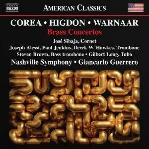 Produktbild: Corea/Higdon/Warnaar: Blechbl&auml;serkonzerte