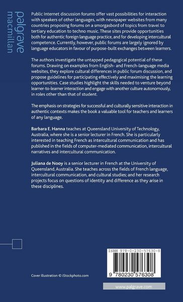 Produktbild: Learning Language and Culture Via Public Internet Discussion Forums