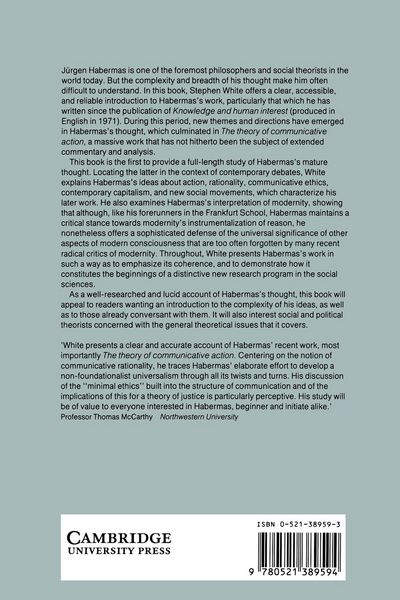 Produktbild: The Recent Work of Jurgen Habermas