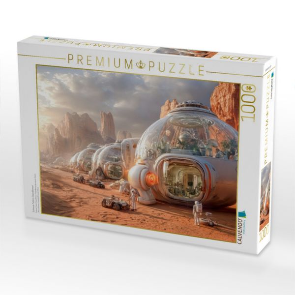 Produktbild: CALVENDO Puzzle Science-Fiction-Expeditionen | 1000 Teile Lege-Gr&ouml;&szlig;e 64x48cm Foto-Puzzle f&uuml;r gl&uuml;ckliche Stunden