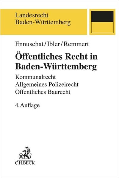 Produktbild: &Ouml;ffentliches Recht in Baden-W&uuml;rttemberg