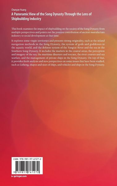 Produktbild: A Panoramic View of the Song Dynasty Through the Lens of Shipbuilding Industry