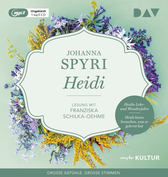 Heidi - Johanna Spyri, Audio, 9783742416070