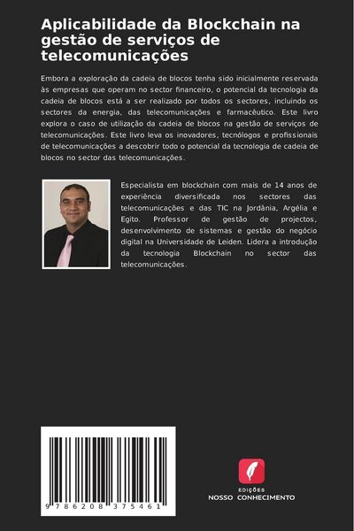 Produktbild: Aplicabilidade da Blockchain na gest&atilde;o de servi&ccedil;os de telecomunica&ccedil;&otilde;es