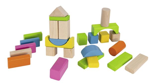 Produktbild: EH Natur und Bunte Holzbausteine