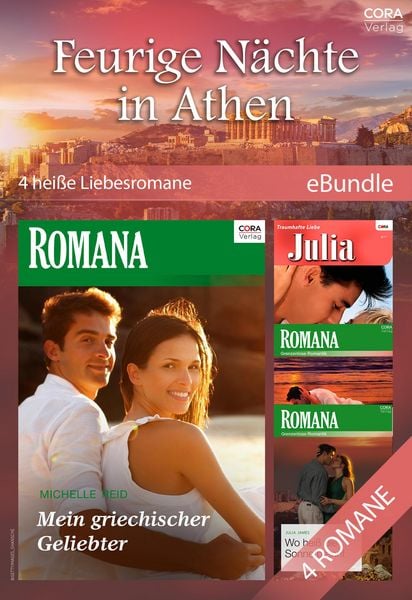Produktbild: Feurige N&auml;chte in Athen - 4 hei&szlig;e Liebesromane