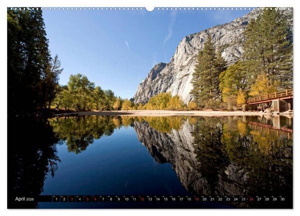 Produktbild: Yosemite - USA (hochwertiger Premium Wandkalender 2026 DIN A2 quer), Kunstdruck in Hochglanz