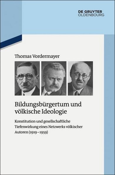 Produktbild: Bildungsb&uuml;rgertum und v&ouml;lkische Ideologie