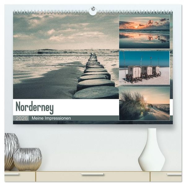 Produktbild: Mein Jahr auf Norderney (hochwertiger Premium Wandkalender 2026 DIN A2 quer), Kunstdruck in Hochglanz