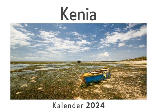Produktbild: Kenia (Wandkalender 2024, Kalender DIN A4 quer, Monatskalender im Querformat mit Kalendarium, Das perfekte Geschenk)