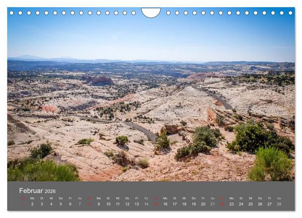 Produktbild: Biker Paradies - Die Canyons der USA (Wandkalender 2026 DIN A4 quer), CALVENDO Monatskalender