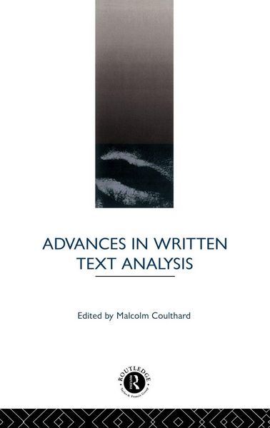 Produktbild: Advances in Written Text Analysis