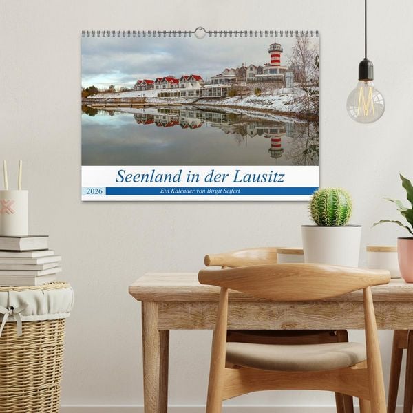 Produktbild: Seenland in der Lausitz (Wandkalender 2026 DIN A3 quer), CALVENDO Monatskalender