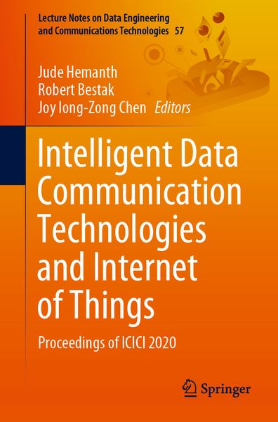 Produktbild: Intelligent Data Communication Technologies and Internet of Things