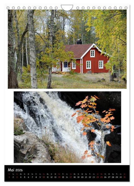 Produktbild: Smaland in Schweden 2026 (Wandkalender 2026 DIN A4 hoch), CALVENDO Monatskalender