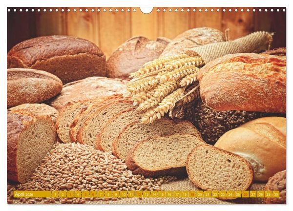 Produktbild: Brot und Geb&auml;ck. Feines aus der Backstube (Wandkalender 2026 DIN A3 quer), CALVENDO Monatskalender