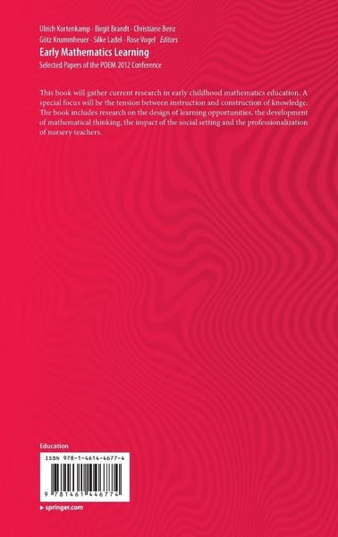 Produktbild: Early Mathematics Learning