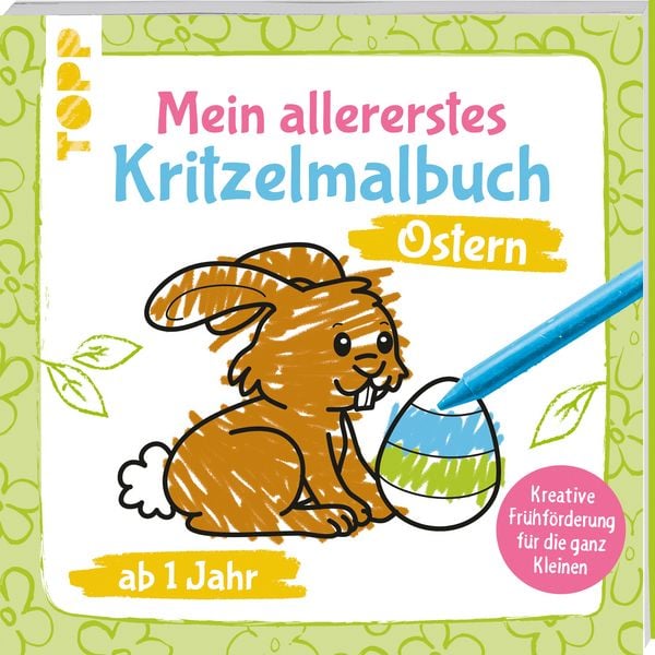 Mein allererstes Kritzelmalbuch Ostern, Taschenbuch von Josephine Jones, Frechverlag GmbH, 9783735892768