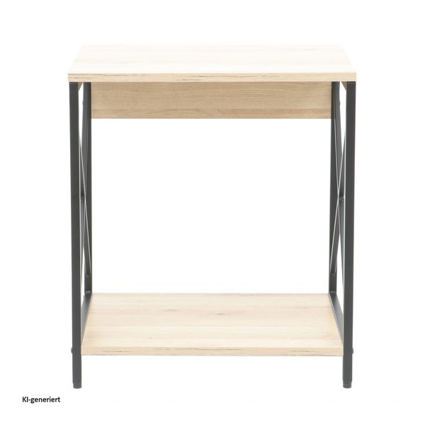 Produktbild: HTI-Living Beistelltisch Cedrik Artisaneiche-Schwarz Beistelltisch Cedrik Artisaneiche-Schwarz