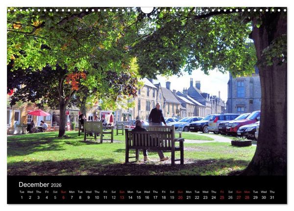Produktbild: Cotswold Towns (Wall Calendar 2026 DIN A3 landscape), CALVENDO 12 Month Wall Calendar