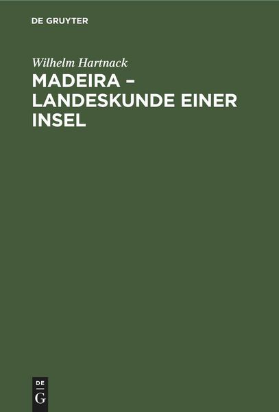 Produktbild: Madeira - Landeskunde einer Insel