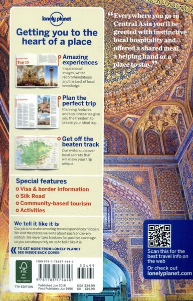 Produktbild: Lonely Planet: Central Asia