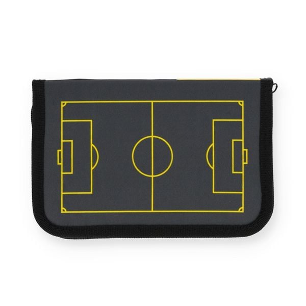 Produktbild: BVB Borussia Dortmund 09 - aufklappbares Etui mit BVB-Logo - bef&uuml;llt