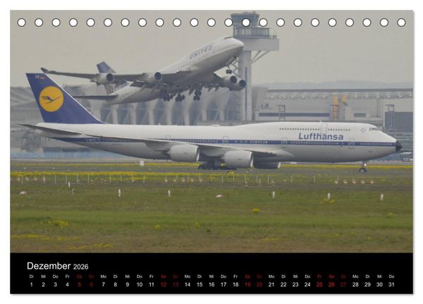Produktbild: Im alten Glanz: Flugzeuge in Retro Livery (Tischkalender 2026 DIN A5 quer), CALVENDO Monatskalender