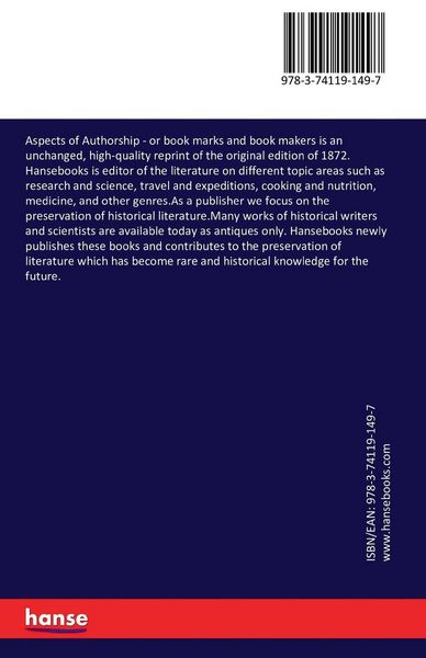 Produktbild: Aspects of Authorship