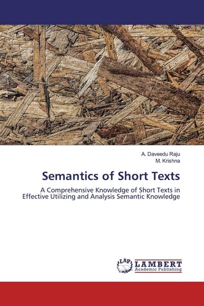 Produktbild: Semantics of Short Texts
