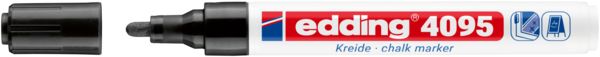 Produktbild: edding 4095 Kreidemarker Window Marker 2-3mm schwarz