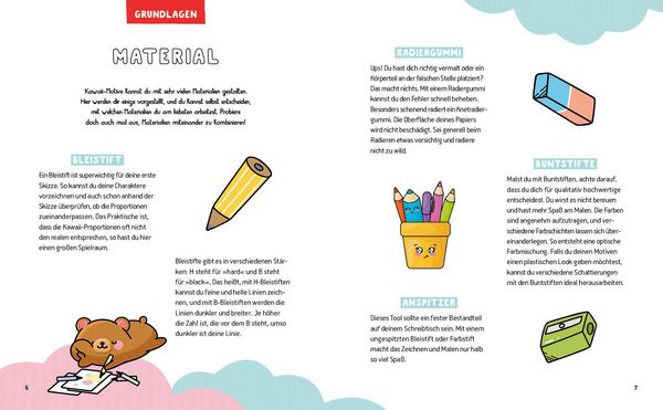 Produktbild: Mein Kawaii-Adventskalender-Buch: Cute Christmas