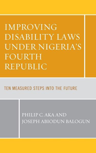 Produktbild: Improving Disability Laws under Nigeria's Fourth Republic