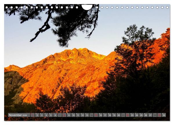 Produktbild: Korsika - Weitwanderweg GR 20 (Wandkalender 2026 DIN A4 quer), CALVENDO Monatskalender