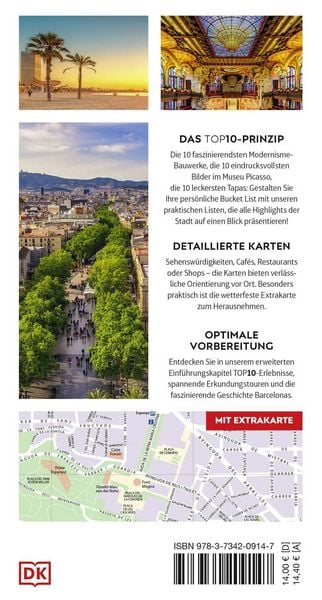 Produktbild: TOP10 Reisef&uuml;hrer Barcelona