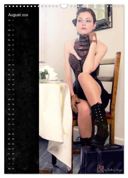 Produktbild: Mode au Chateau (Wandkalender 2026 DIN A3 hoch), CALVENDO Monatskalender