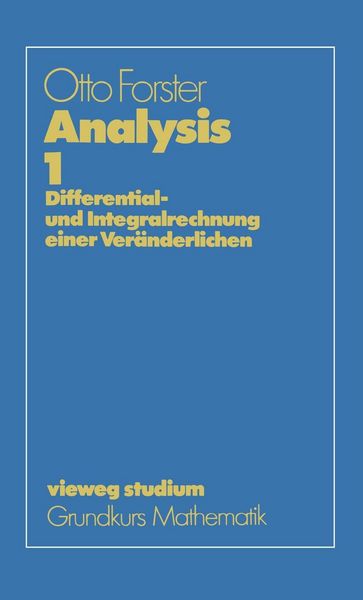 Produktbild: Analysis 1
