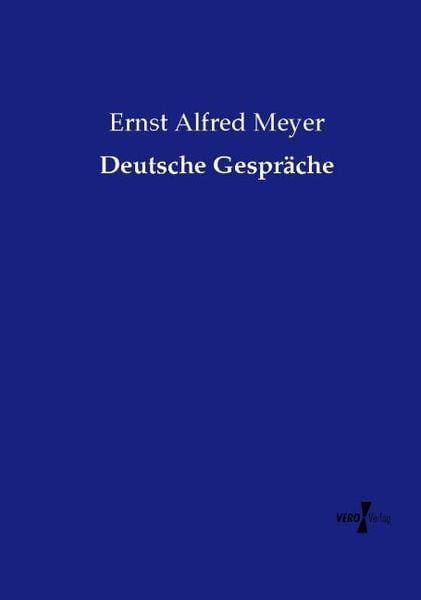 Produktbild: Deutsche Gespr&auml;che