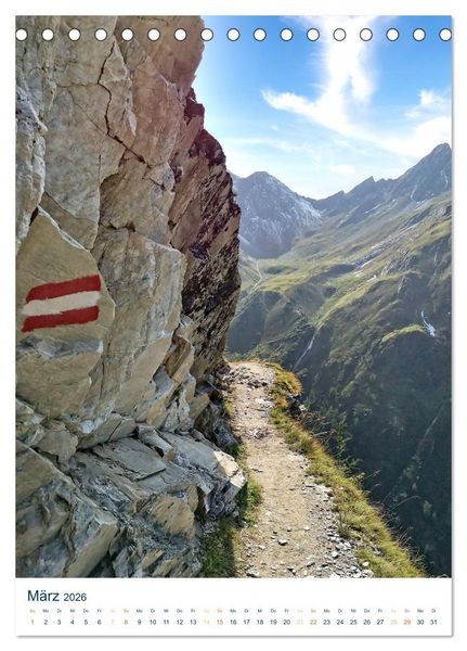 Produktbild: Sommer in &Ouml;sterreich - sonnige Tage in den Bergen (Tischkalender 2026 DIN A5 hoch), CALVENDO Monatskalender