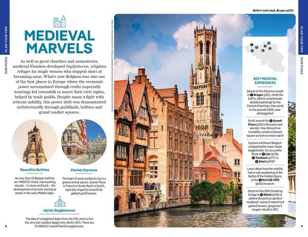 Produktbild: Lonely Planet Belgium & Luxembourg
